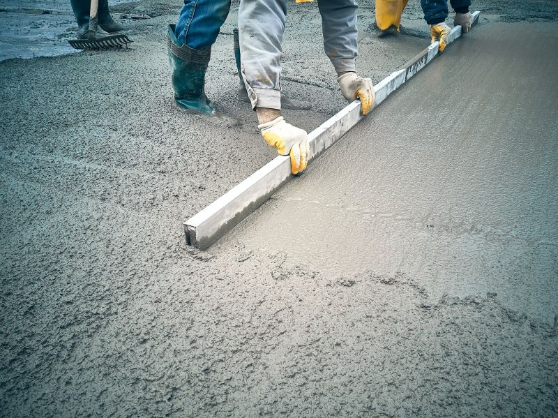 Concrete Pouring During Mild Weather